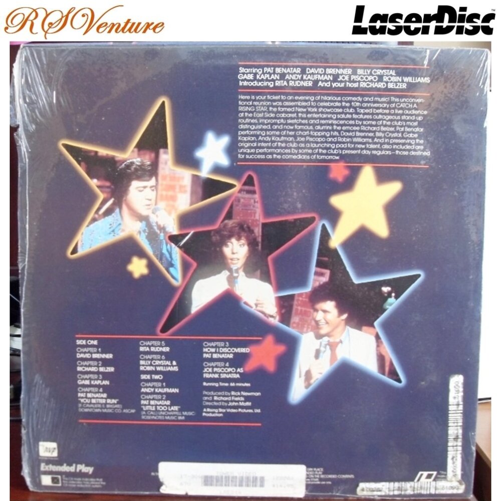 LaserDisc "CATCH A RISING STAR'S" - Picture 2 of 3
